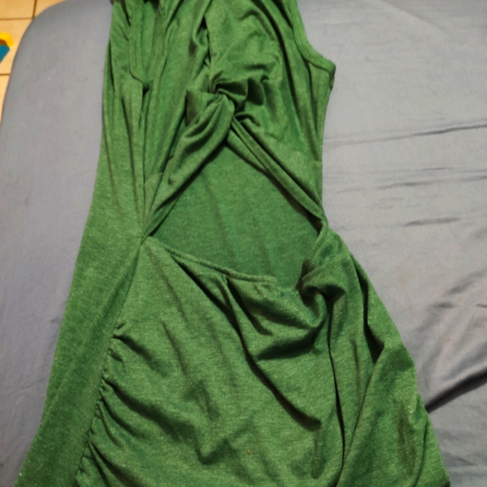 Green dress